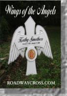angel winged memorials, Cruz Conmemorativa de las Alas de los ngeles