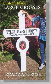 Extra Large Memorial Crosses