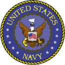 US Navy logo available for a road side memorial