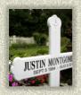 road side memorial in durable PVC